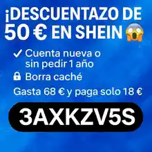 ¡acaba en 3 dias! DESCUENTAZO de 50€ en SHEIN!!