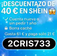 ¡acaba en 3 dias! DESCUENTAZO de 40€ en SHEIN!!