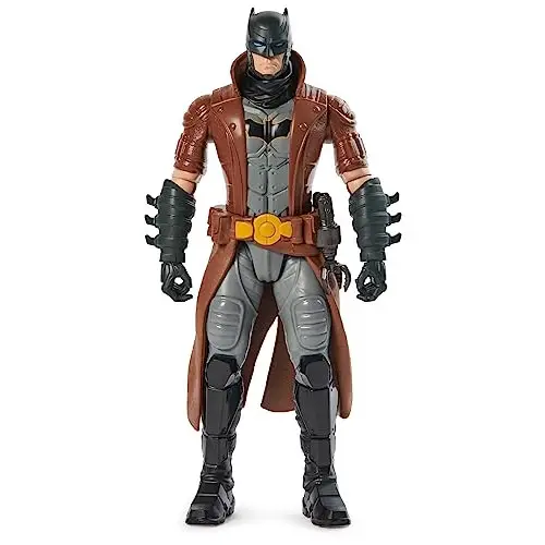 Figura articulada de Batman con abrigo, 30cm.