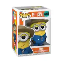 Figura de vinilo Funko Pop! Rocks BTS RM x Minions