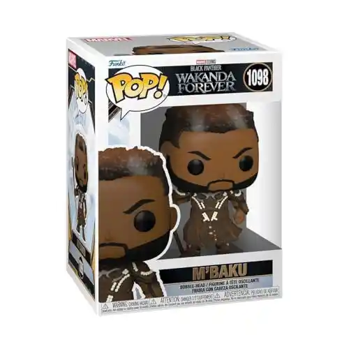 Figura Funko Pop! Marvel Black Panther MBaku