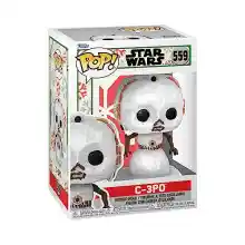 Figura Funko Pop! Star Wars Holiday C-3PO Muñeco Nieve
