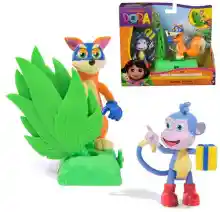 Figuras de Dora La Exploradora: Botas y Zorro