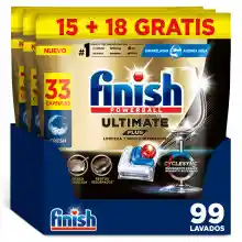 Finish Ultimate Plus 99 Pastillas para lavavajillas - a 20 céntimos la pastilla