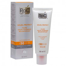 Fluido facial Dermo Calmante con protección SPF50 ROC Soleil Protect