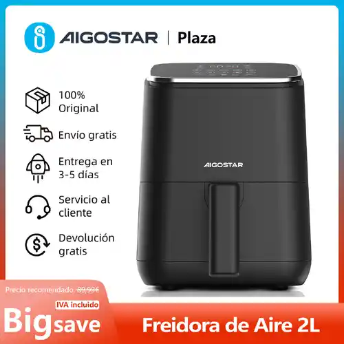 Freidora de Aire Aigostar 2L 1200W