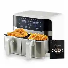 Freidora de aire doble MasterPro Rocket Duo 900 de 9L - 2 colores a elegir