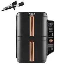 Freidora de aire Ninja Double Stack XL 9,5L con accesorios
