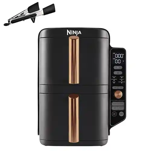 Freidora de aire Ninja Double Stack XL 9,5L con accesorios