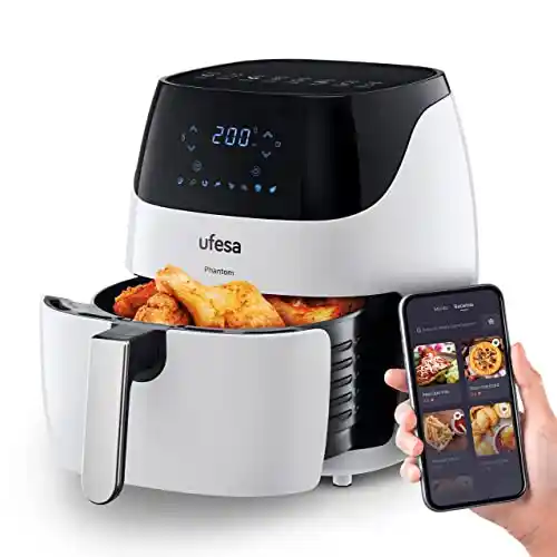 Freidora de aire Ufesa AF5100 Phantom WiFi 5L 1500W