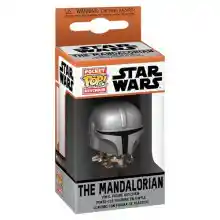 Funko POP! Mandalorian Llavero Figura Vinilo