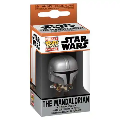 Funko POP! Mandalorian Llavero Figura Vinilo