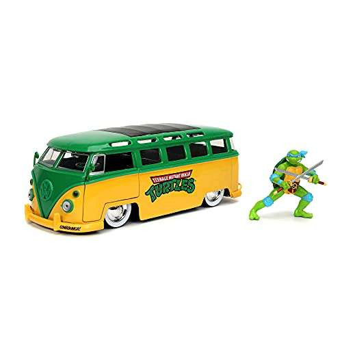 Furgoneta VW de Las Tortugas Ninja + Figura