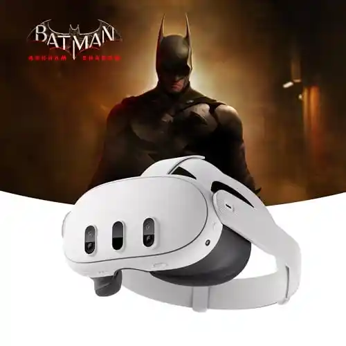 Gafas de Realidad Mixta Meta Quest 3 512 GB + juego Batman: Arkham Shadow + 3 meses de prueba de Meta Quest+