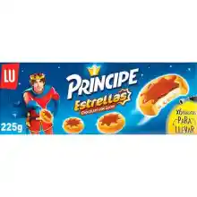 Galletas Príncipe Estrellas cubiertas de chocolate con leche (225g)