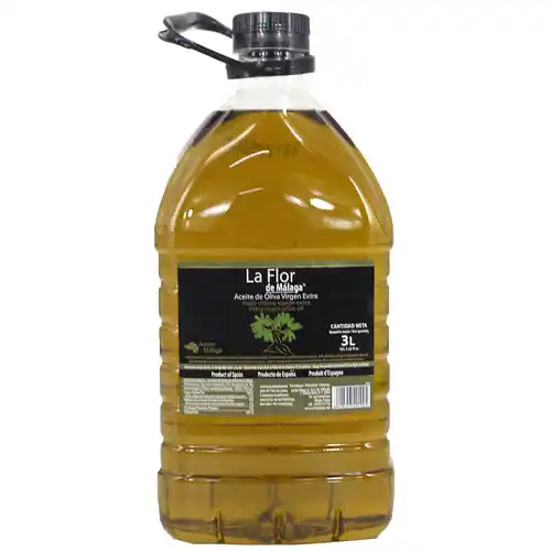 Garrafa 3L de Aceite de oliva virgen extra La Flor de Málaga (ENVIO GRATIS)