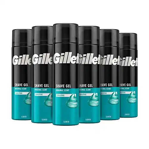 Gel de Afeitar Gillette Classic para Piel Sensible 200 ml