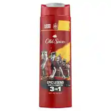 Gel de ducha y champú 3 en 1 Old Spice 400ml