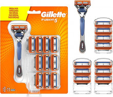 Gillette Fusion 5 Maquinilla de Afeitar Hombre + 11 Cuchillas de Recambio