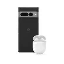 Google Pixel 7 Pro - Teléfono móvil 5G - 128GB, Obsidiana (Negro) + Buds A Blanco