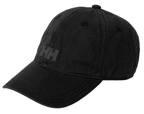 Gorra unisex Helly Hansen Logo Cap (Negro y Azul)