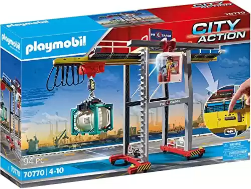 Grúa con Contenedores PLAYMOBIL City Action 70770