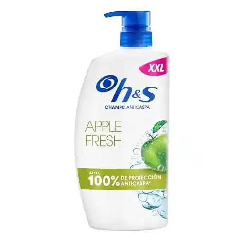 H&S Apple Fresh Champú Anticaspa 1L con Dispensador