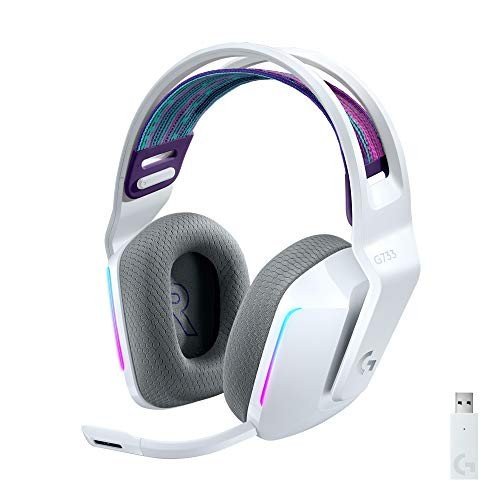 Headset gaming Logitech G G733 Blanco