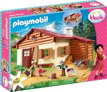 Heidi en la Cabaña de los Alpes de PlayMobil