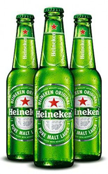 Heineken Cerveza Lager Pack Botella, 24 x 33cl
