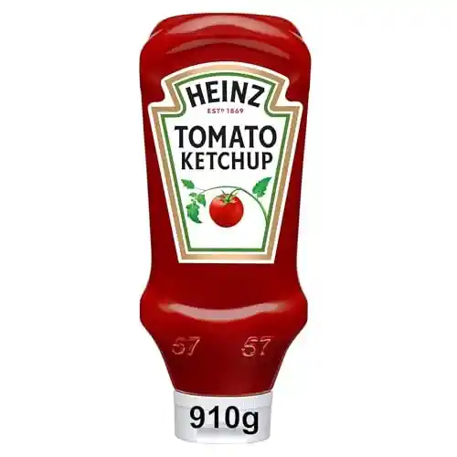 Heinz ketchup 910g, pack de 4 con 2ª unidad al 70%