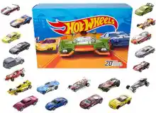 Hot Wheels - Pack De 20 coches de juguetes , modelos surtidos