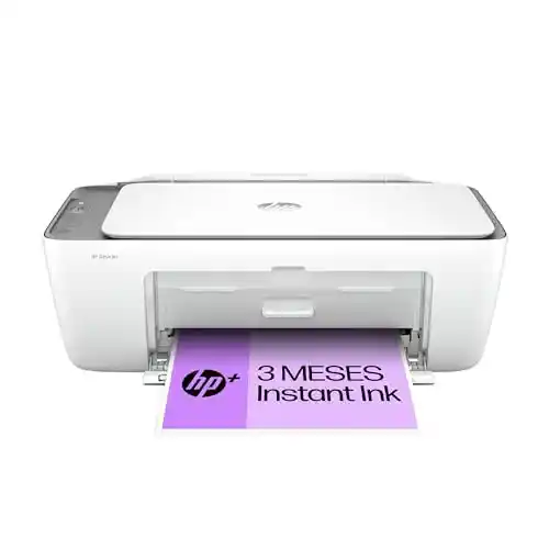 HP DeskJet 2820e - Impresora Multifunción + 3 meses de impresión Instant Ink con HP+