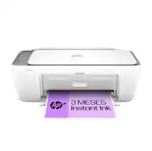 HP DeskJet 2820e - Impresora Multifunción Wi-Fi color + 3 meses de impresión Instant Ink con HP+