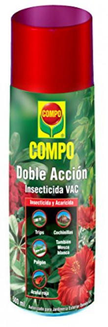 Insecticida y acaricida para jardinería Compo Aerosol Doble Acción 500 ml