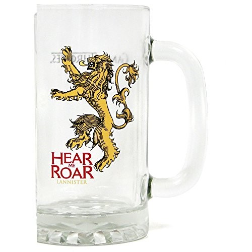 Jarra de cerveza Hear me Roar Lannister Juego de Tronos