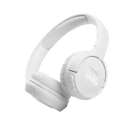 JBL TUNE 510BT – Auriculares inalámbricos on-ear con tecnología Bluetooth, ligeros, cómodos y plegables, hasta 40h de batería, Siri y Google