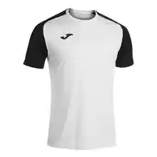 Joma Academy Iv, Camiseta Hombre, Blanco-negro, M