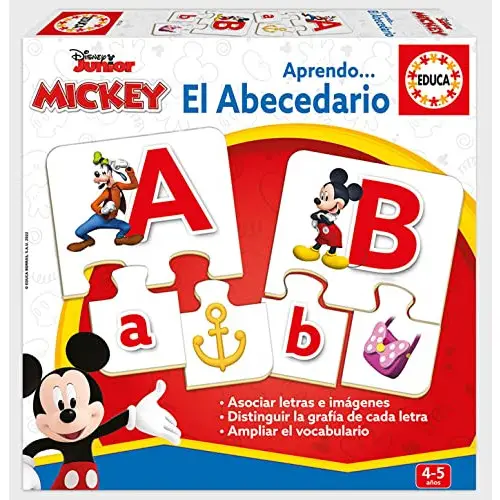 Juego Aprendo Abecedario Mickey