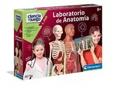 Juego científico Laboratorio de Anatomía aprender el cuerpo humano, Clementoni