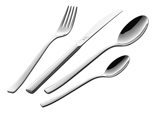 Juego de 24 Cubiertos de Mesa Zwilling Artic Acero Inoxidable Plateado