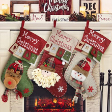 Juego de 3 Calcetines de Navidad