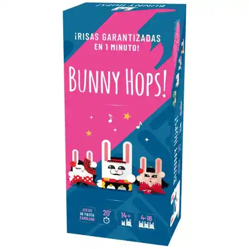 Juego de cartas Bunny Hops!