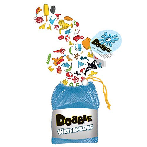 Juego de cartas impermeable Asmodee - Dobble Waterproof