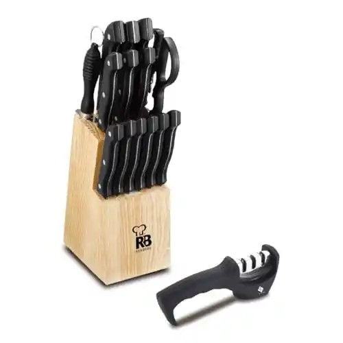 Juego de cuchillos Renberg Tennessy con afilador incluido.