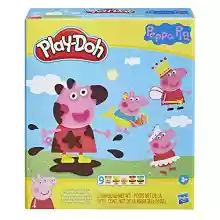 Juego de diseño Peppa Pig 9 Botes de plastilina Play-Doh