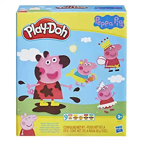 Juego de diseño Peppa Pig 9 Botes de plastilina Play-Doh