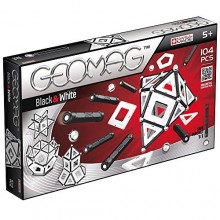 Juego de imánes Geomag Black & White Panels