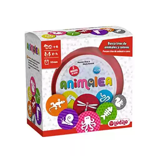 Juego de mesa de cartas para niños Ludilo Animalea