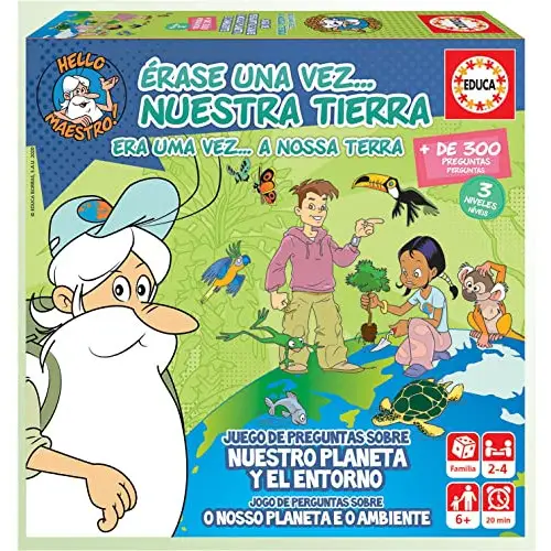 Juego de mesa Educa Érase una Vez Nuestra Tierra